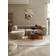 Westwing Collection Natalie Teddy-Bouclé Dark Green/Dark Beechwood Soffa 283cm 3-sits