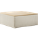 Westwing Collection Lennon Light Beige/Light Wood Sittpall 40cm