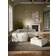 Westwing Collection Lennon Light Beige/Light Wood Sittpall 40cm
