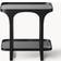 Westwing Collection Bella Black Bedside Table 40x55cm