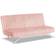 Furniture of America Draper Pink Sofa 71" 3 Seater