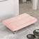 Furniture of America Draper Pink Sofa 71" 3 Seater