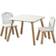 Kesper Children's Seating Set with 2 Chairs