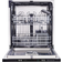 SIA SBID6116 60cm Integrated Dishwasher
