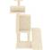 vidaXL Cat Tree with Sisal Scratching Posts 110.5cm Cream