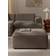 Westwing Collection Melva Greige Fotpall 45cm