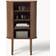 Westwing Collection Calary Oak Wood/Dark Brown Sideboard 75x130cm
