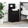 vidaXL 861358 Black Bedside Table 34x38cm 2pcs