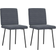 vidaXL 4101157 Dark Grey Køkkenstol 83cm 2stk