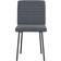 vidaXL 4101157 Dark Grey Køkkenstol 83cm 2stk