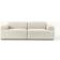 Westwing Collection Melva Light Beige Soffa 238cm 3-sits