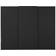 Westwing Collection Leon Black Garderobeskab 300x236cm