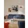Westwing Collection Lennon Dark Blue Soffa 150cm