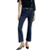 Mango Sienna Flared Crop Jeans - Dark Blue