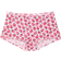 PINK Cotton Boyshort Panty - Optic White Strawberry Print
