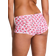 PINK Cotton Boyshort Panty - Optic White Strawberry Print