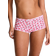 PINK Cotton Boyshort Panty - Optic White Strawberry Print
