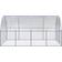 vidaXL Gallinero De Exterior De Acero Galvanizado 3x4x2 M