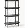 Westwing Collection Libby Black Shelving System 91x148cm