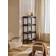 Westwing Collection Libby Black Shelving System 91x148cm