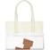 Bonamaison Printed Fabric Bag - White