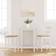 vidaXL 4102562 White/Brown Barstol 95cm 2st