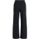 Under Armour Women's Rival Wide Leg Pants - Black/White