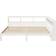 vidaXL Solid Pine Wood Sengeramme 198.5x218.5cm
