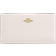 Coach Slim Zip Wallet - Crossgrain Leather/Gold/Chalk