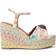 Kurt Geiger Floral Couture Wedge Heel - Multicolour