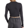 Nike Sportswear Chill Knit Women's Slim Long Sleeve Cropped Top - Black