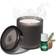Lifeline Flameless Diffuser Frosted Charcoal Candle 6.5"