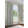 Enhanced Living Blue Floral Thermal Pair of Curtains 90 x 90 Inch
