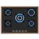 Klarstein Lumiflame Gas Hob 5 Burners