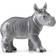 Royal Copenhagen Rhinoceros Grey Prydnadsfigur 12cm