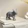 Royal Copenhagen Rhinoceros Grey Prydnadsfigur 12cm