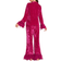 Shein Fluffy Trim Velvet Women Sleepwear Set