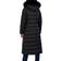 Tahari Nellie Faux Fur Trim Hooded Puffer Jacket with Bib - Black