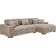 Wade Logan Asyiah Camel Corduroy Sofa 114.5" 2pcs 3 Seater