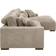 Wade Logan Asyiah Camel Corduroy Sofa 114.5" 2pcs 3 Seater