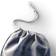 Bonamaison Printed Cotton Bags with Drawstring Kitchen Storage