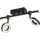JUST LIGHT LOLAsmart Bileda Black Takplafond 41cm