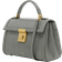 DeMellier The Paris Crossbody Bag - Stone Grey Lizard Effect