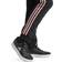 adidas Women's Essentials Warm-up Slim Tapered 3-Stripes Track Pants - Black/Semi Pink Spark