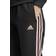 adidas Women's Essentials Warm-up Slim Tapered 3-Stripes Track Pants - Black/Semi Pink Spark