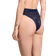 PINK Wink Logo High Cut Brazilian Panty - Midnight Navy