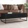 vidaXL Engineered Wood Black Coffee Table 50x100cm