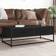 vidaXL Engineered Wood Black Sofabord 50x100cm