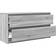 vidaXL Engineered Wood Grey Sonoma TV Bench 100x54cm