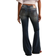 True Religion Nelly Ultra Low Rise Joey Flare Big T - Black